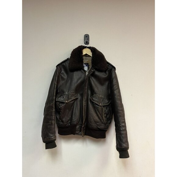 1970’s Schott Leather Bomber Jacket - Picture 1 of 7